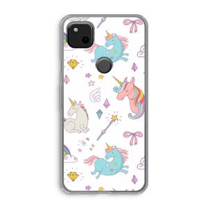 Fantasiewereld: Google Pixel 4a Transparant Hoesje