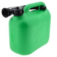 Benson Jerrycan groen voor brandstof - 5 liter - incl schenktuit