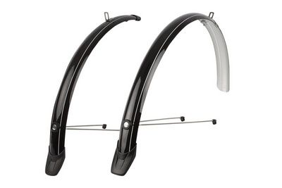 Pol Isport set spatborden towny 28" 46mm zwart verpakt