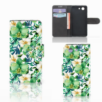 Sony Xperia Z3 Compact Hoesje Orchidee Groen - thumbnail