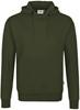 Hakro 560 Hooded sweatshirt organic cotton GOTS - Olive - 6XL - thumbnail