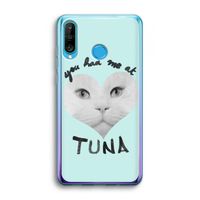 You had me at tuna: Huawei P30 Lite Transparant Hoesje