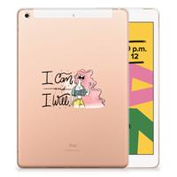 Apple iPad 10.2 | iPad 10.2 (2020) | 10.2 (2021) Tablet Back Cover i Can