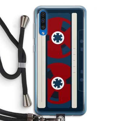 Here's your tape: Samsung Galaxy A50 Transparant Hoesje met koord
