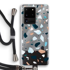 Terrazzo N°13: Samsung Galaxy S20 Ultra Transparant Hoesje met koord
