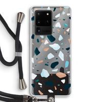 Terrazzo N°13: Samsung Galaxy S20 Ultra Transparant Hoesje met koord
