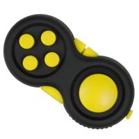 Hand pad speelgoed stress relief puzzel Magic pad anti stress spel handvat decompressie (geel)