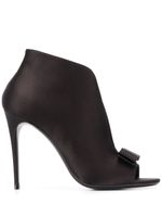 Ferragamo bottines Vara Bow - Noir