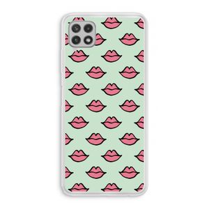 Lipjes: Samsung Galaxy A22 4G Transparant Hoesje