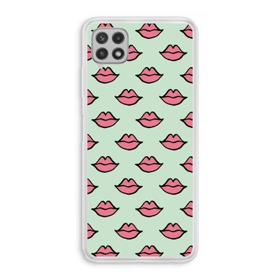 Lipjes: Samsung Galaxy A22 4G Transparant Hoesje