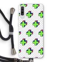 8-bit N°10: Samsung Galaxy A70 Transparant Hoesje met koord
