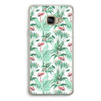 Flamingo bladeren: Samsung Galaxy A3 (2016) Transparant Hoesje Flamingo bladeren: Samsung Galaxy A3 (2016) Transparant Hoesje