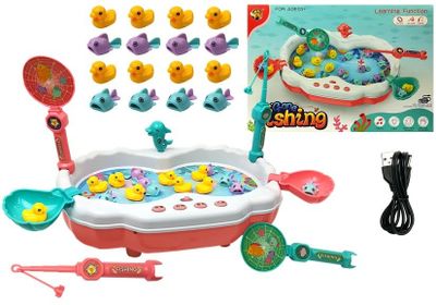 Viking Choice Kinderspeelgoed magnetisch hengelspel - Eendjes & vissen Viking Choice Kinderspeelgoed magnetisch hengelspel - Eendjes & vissen