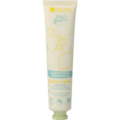La Saponaria Tandpasta smile beschermend citroen/gember
