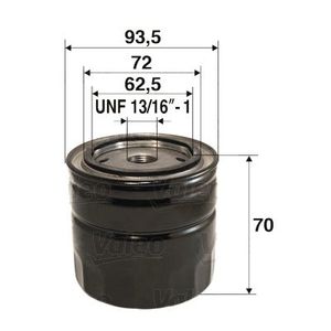 Oil Filter - Spin-on Filter 586074
