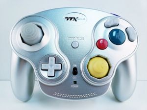 Wavedash Wireless Gamecube Controller Silver (TTX Tech)