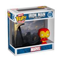 Iron Man Bitty POP! Deluxe Vinyl Figure Iron Man(AvengerTower) Display (12) 2,5 cm