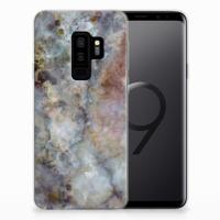 Samsung Galaxy S9 Plus | TPU | Siliconen hoesje | Marmer Grijs