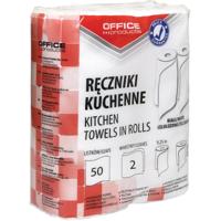 OFFICE products keukenpapier, 2 laags, 50 vellen, pak van 2 rollen