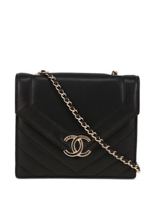 CHANEL Pre-Owned sac porté épaule Enveloppe (2020) - Noir