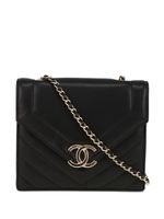 CHANEL Pre-Owned sac porté épaule Enveloppe (2020) - Noir