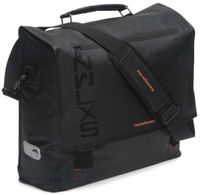 Newlooxs New looxs varo messenger schoudertas - zwart - waterdicht - 15l