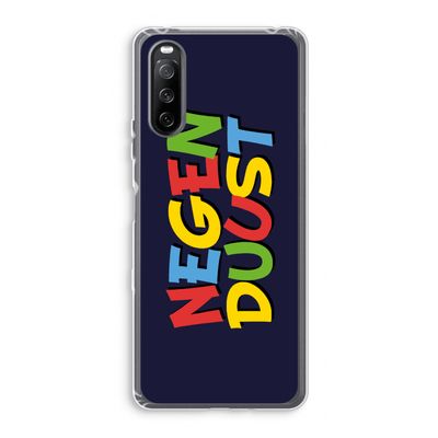 90's One: Sony Xperia 10 III Transparant Hoesje