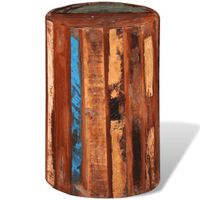 Kruk massief gerecycled hout Kruk massief gerecycled hout