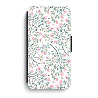 Sierlijke bloemen: iPhone XR Flip Hoesje