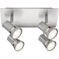 Paulmann Teja 66701 Plafondspot LED GU10 40 W Nikkel (gesatineerd)