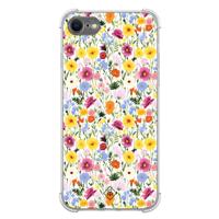 iPhone SE (2020/2022) / 8 / 7 shockproof hoesje - Happy flora