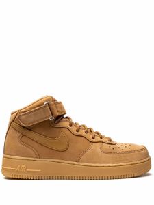 Nike baskets montantes Air Force 1 07 'Flax' - Marron