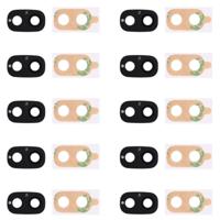 10 stuks Back Camera lenscover met Sticker voor Galaxy J7 Pro