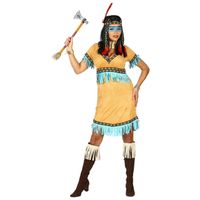 Inheemse Indiaan Kostuum dames - thumbnail