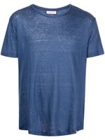 Orlebar Brown t-shirt Ob-T en lin - Bleu