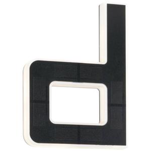 Paulmann 94653 Solar Hausnummer d Huisnummerlamp op zonne-energie Warmwit Zwart