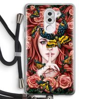 Lady Moth: Honor 6X Transparant Hoesje met koord