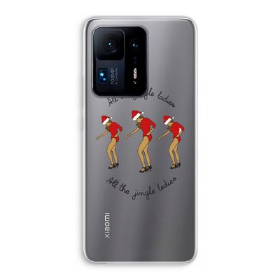 Jingle Ladies: Xiaomi Mi Mix 4 Transparant Hoesje