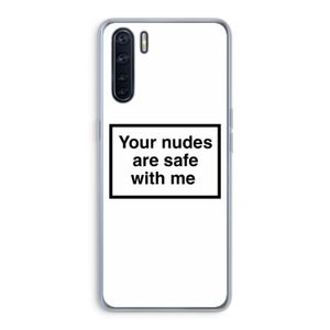 Safe with me: Oppo A91 Transparant Hoesje