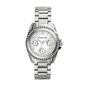 Michael Kors Dames Blair roestvrijstalen glitterhorloge MK5612