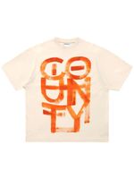 Marcelo Burlon County of Milan t-shirt County Brush en coton - Tons neutres