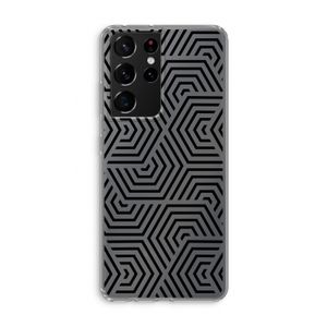 Magic pattern: Samsung Galaxy S21 Ultra Transparant Hoesje
