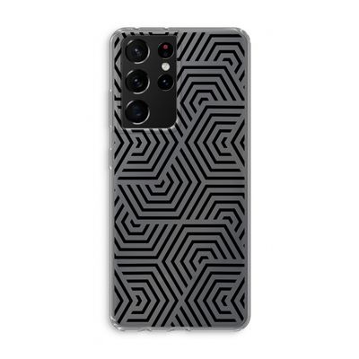 Magic pattern: Samsung Galaxy S21 Ultra Transparant Hoesje