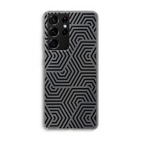 Magic pattern: Samsung Galaxy S21 Ultra Transparant Hoesje