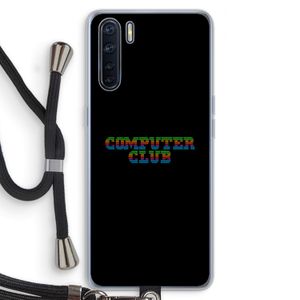 Retro: Oppo A91 Transparant Hoesje met koord