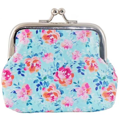 Tesoro Sleutelhanger Bloem 9 X 6 Cm Meisjes Lichtblauw