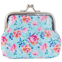 Tesoro Sleutelhanger Bloem 9 X 6 Cm Meisjes Lichtblauw - thumbnail