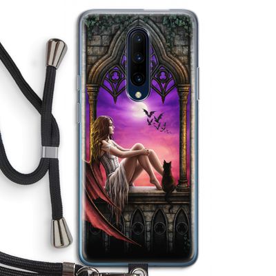Kinderen van de nacht: OnePlus 7 Pro Transparant Hoesje met koord
