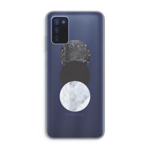 Marmeren cirkels: Samsung Galaxy A03s Transparant Hoesje
