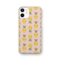 Ananas: iPhone 12 Transparant Hoesje